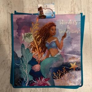 Princess Ariel The Little Mermaid 2023 Version Reusable Shopping Tote Bag